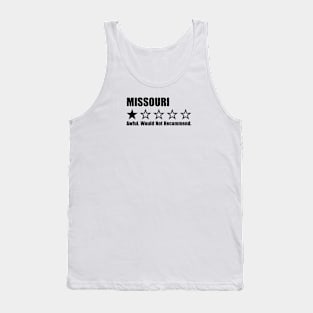 Missouri One Star Review Tank Top